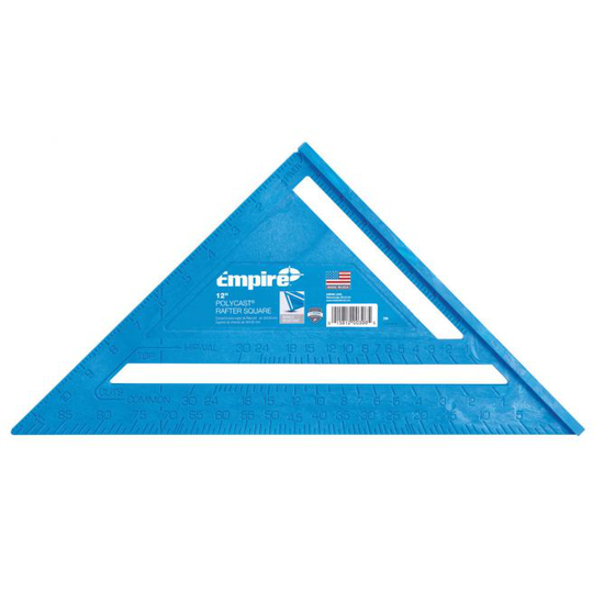 Empire Polycast® snedkervinkel med tommemål 12" (300 mm) - 396
