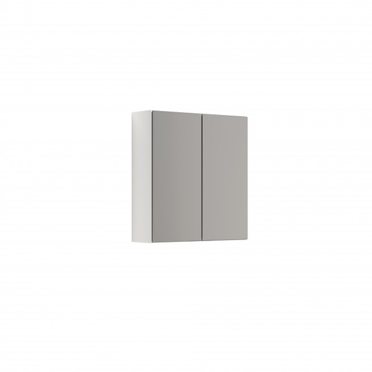 Scanbad MULTO Spejlskab Select u/lamper m/2 låger 64x60 cm Hvid mat