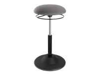 LogiLink EO0022, Polstret sæde, Grå, Stof, Sort, 1 stk, 113 kg
