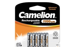 Camelion - Batteri 4 x AAA - NiMH - (genopladelige) - 1100 mAh