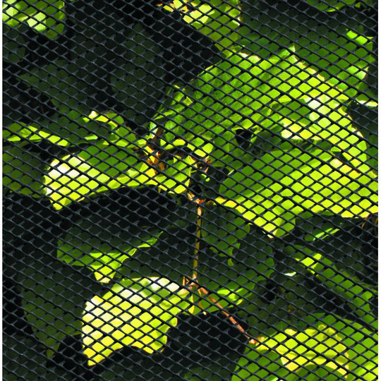 Insektnet sort plast, 1,9 x 1,9 mm 120 cm x 10 m - 107-621