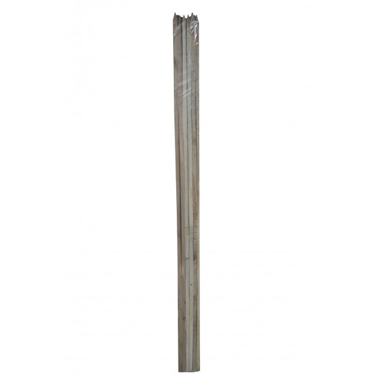 Blomsterpinde i hardwood - 180 cm - 5 stk. - 19×19 mm