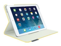 Logitech Folio Protective Case - Beskyttende kasse til tablet - solsikkegul - for Apple iPad Air