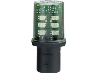 Diodelampe BA15D hvid 24V DL1BDB1