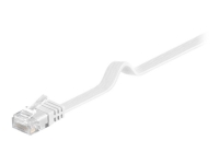 U/UTP CAT6 1M White Flat Undshielded Network Cable,