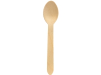 Bestik Duni skeer, 16 cm, træ, pose a 100 stk.