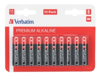 Verbatim - Batteri 10 x AA / LR6 - Alkalisk