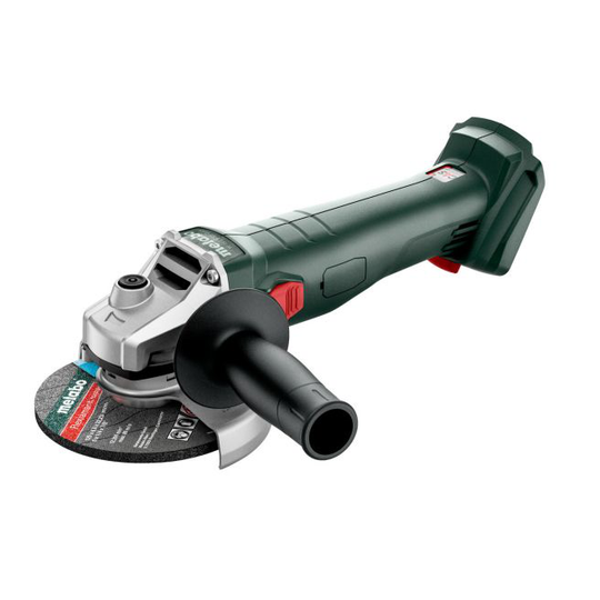 Metabo W 18 L 9-125 Quick - 602174850 Akku-vinkelsliber