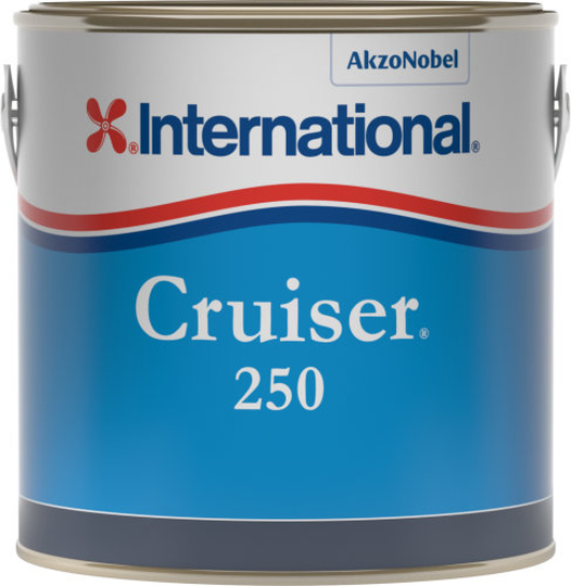 International Cruiser 250 Selvpolerende Bundmaling Rød 2,5l