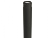 MB Sorte røgr. 80mm1000mm lgd - længde 1000mm x 1mm med keramisk pakning