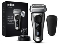 Braun Series 8 8417S, Folie shaver, Sort, Sølv, Batteri, Lithium, 60 min., 1 t