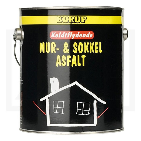 Borup Mur & Sokkelasfalt + primer Til Tagtæt 1lt