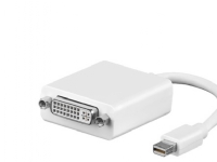 Goobay Mini-DP / DVI, SB, Mini DisplayPort, DVI-D, Hanstik, Hunstik, Hvid, 1 stk
