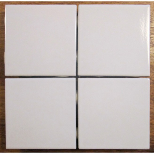 Modul Hvid Blank mosaik 9,7x9,7 cm