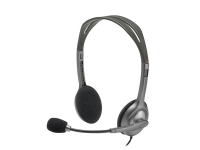 Logitech Stereo H111 - Headset - på øret - kabling