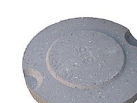Betondæksel 315mm. u.arm. -