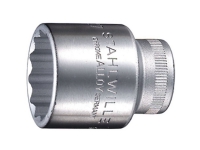 Stahlwille 50 34 03010034 Dobbelt sekskant Topnøgleindsats 34 mm 1/2 (12,5 mm)