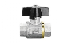 Grameta Total kugleh. 1/4'' - muf/muf - m/T-greb, messing, 100 Bar