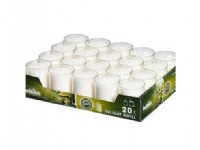 Refill Brændetid 24 timer til Glaslys Klar - (20 stk.)