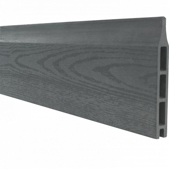 Plus Artura Profilbræt Komposit - B 1,8 cm x H 178 cm - Antracit
