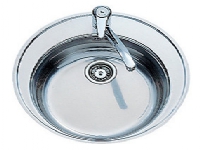 Intra Juvel Stålvask Rund 38cm - Kc380bi