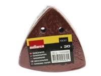 Millarco® slibepapir til trekantsliber 93×93×93 mm 30 stk.
