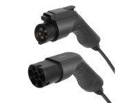Deltaco EV-1103, Sort, Type 2, Type 1, Vinklet, Vinklet, Sort