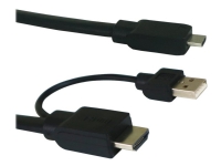 GeChic On-Lap 1305 - HDMI-kabel - USB, HDMI han - 1.2 m