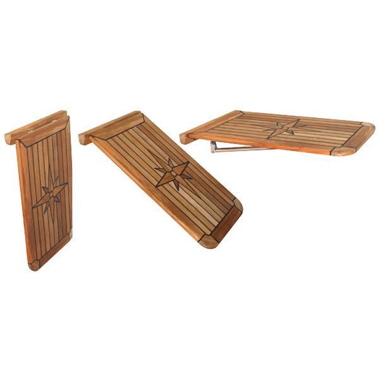 Bordplade Teak Balcony 75x51cm