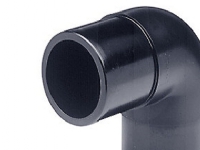PE vinkel 90° 75mm - PN16. PE100-SDR11. Uponor Infra