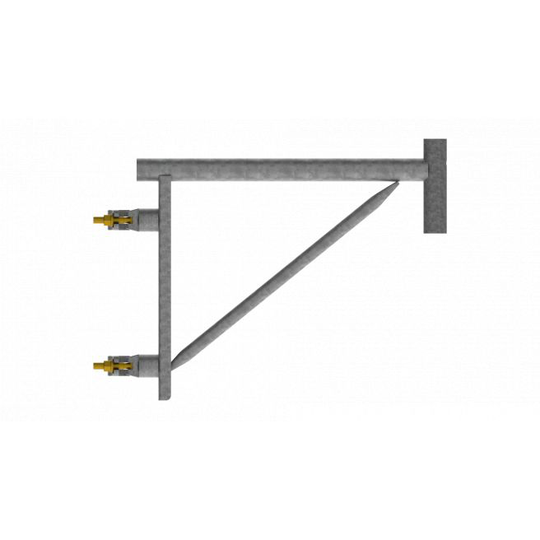 JUMBO Uniflex Stål Facade Konsol 60cm.
