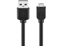 Goobay USB 2.0 Hi-Speed kabel 1 m sort