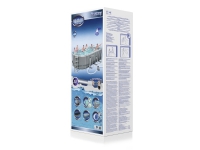 Bestway Levant 56710, 13430 L, Indrammet pool, Stige, Brun, 89,6 kg
