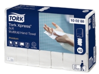 Håndklædeark Tork Xpress® Soft Premium H2 Multifold - (21 pakker x 110 ark)