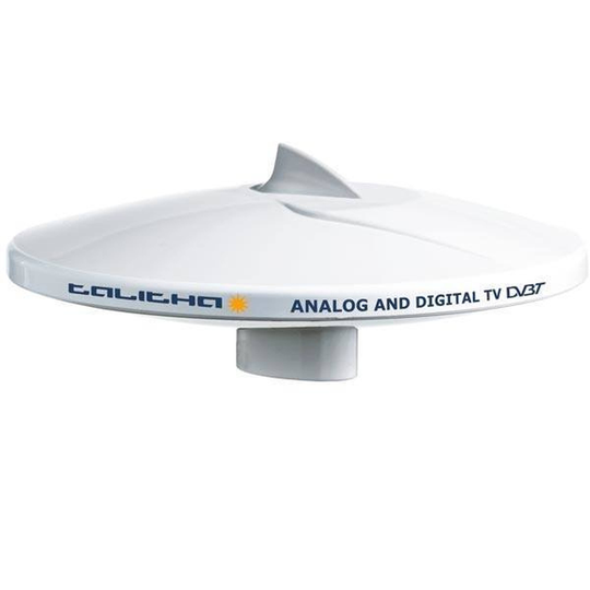 Glomex V9125AGCU TV antenne Ø25cm m/forstærker & 30m kabel