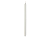 Kronelys Duni, 9 timer, hvid, 25 cm, pakke a 30 stk.
