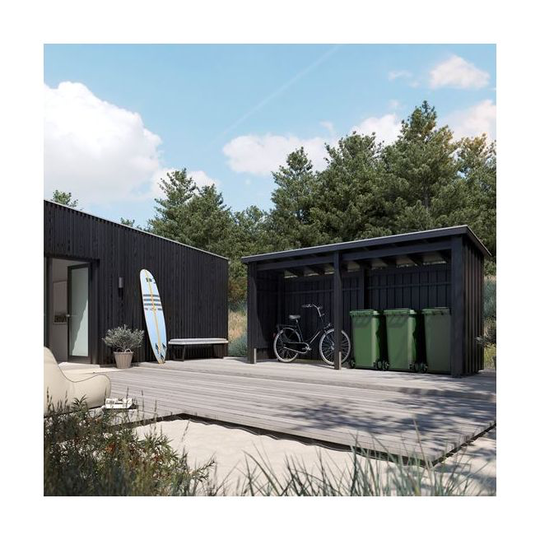 Plus Nordic Multi Havehus 4,7 m² - 2 moduler åben - inkl. tagpap/alulister - 168465-1