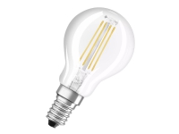 OSRAM LED THREE STEP CLASSIC P - LED-lyspære - form: P40 - klar finish - E14 - 4 W (tilsvarende 40 W) - klasse E - varmt hvidt lys - 2700 K