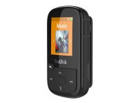 SanDisk Clip Sport Plus - Digital afspiller - 32 GB - sort
