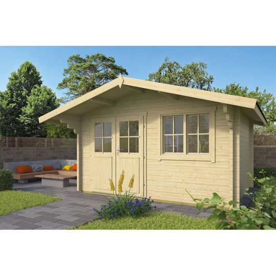 Santa Rosa Bjælkehytte - 58 mm - 400831N - 12 m²