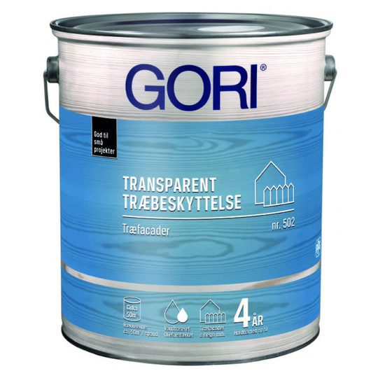 Dyrup Gori 502 Træbeskyttelse Transparent Mahogni 5,0 lt
