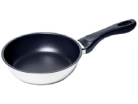 Bosch HEZ390210, Rund, Sauteringspande, Sort, Rustfrit stål, Induktion, 20 cm, 710 g