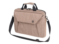 DICOTA Slim Case EDGE - Bæretaske til notebook - 13.3 - sandsten