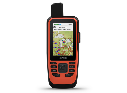 Garmin gpsmap 86i håndholdt gps m/satelittkommunikasjon