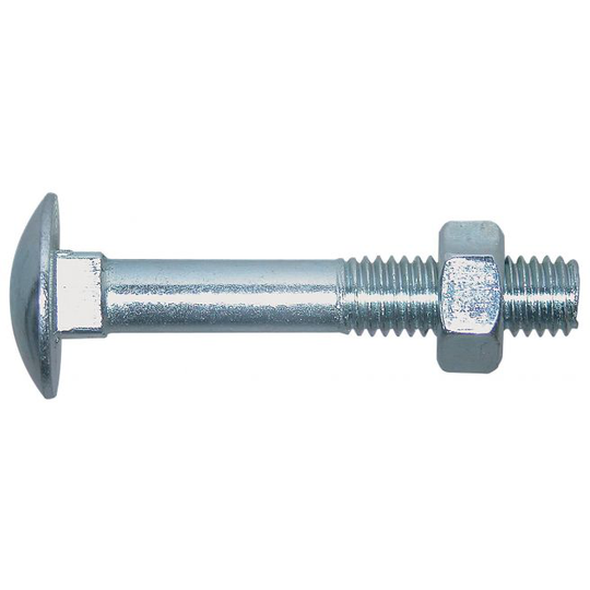 ITW B.BOLT, Elforzinket - Bræddebolt - M6 x 40 - 102920