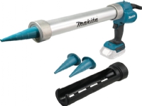 Makita fugepistol 18V Li-Ion - inkl. komplet holder t/300 ml patroner & 600 ml poser - Uden batteri og oplader