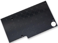 EK Water Blocks EK-FC670 GTX Backplate - Black, Sort