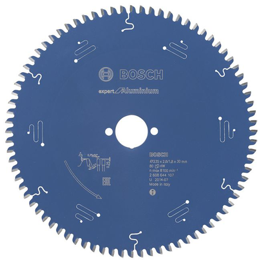 Bosch Rundsavsklinge 235x30x2.6mm 80t Exp Alu - 2608644107