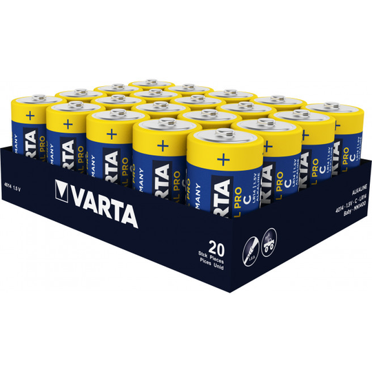 Varta Varta Industrial Pro C, 20-pak - 54815