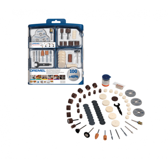 Dremel Tilbehørssæt 723 multifunktion, 100 dele